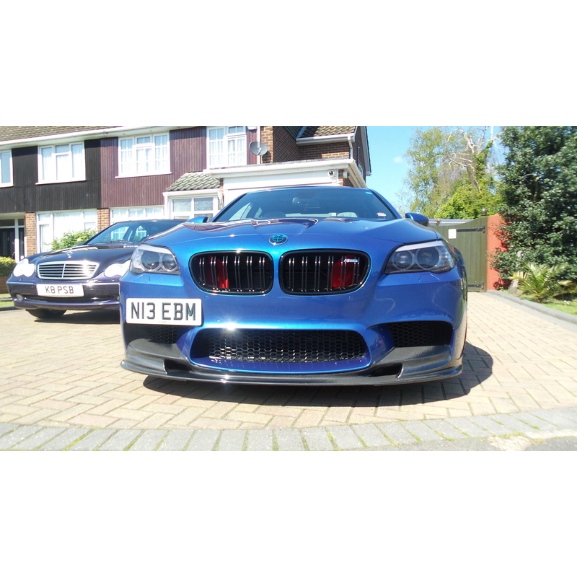 F10 M5 3D CARBON FIBER FRONT LIP