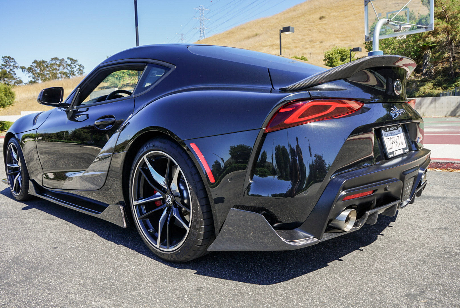 A90 SUPRA CARBON FIBER EXTENSIONS V2