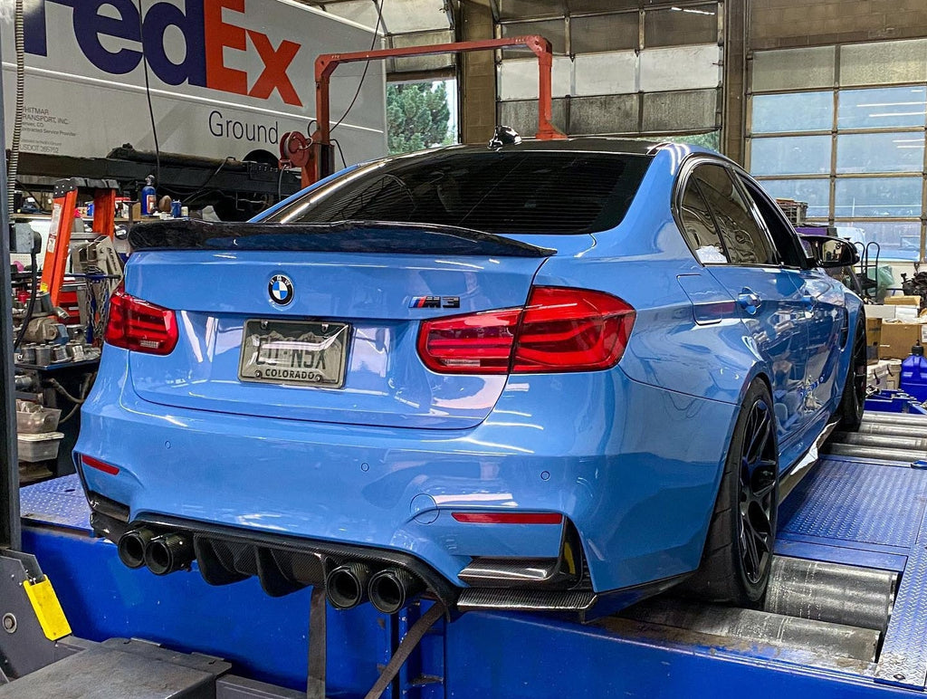 F8X F80 F82 3 PIECE CARBON FIBER DIFFUSER